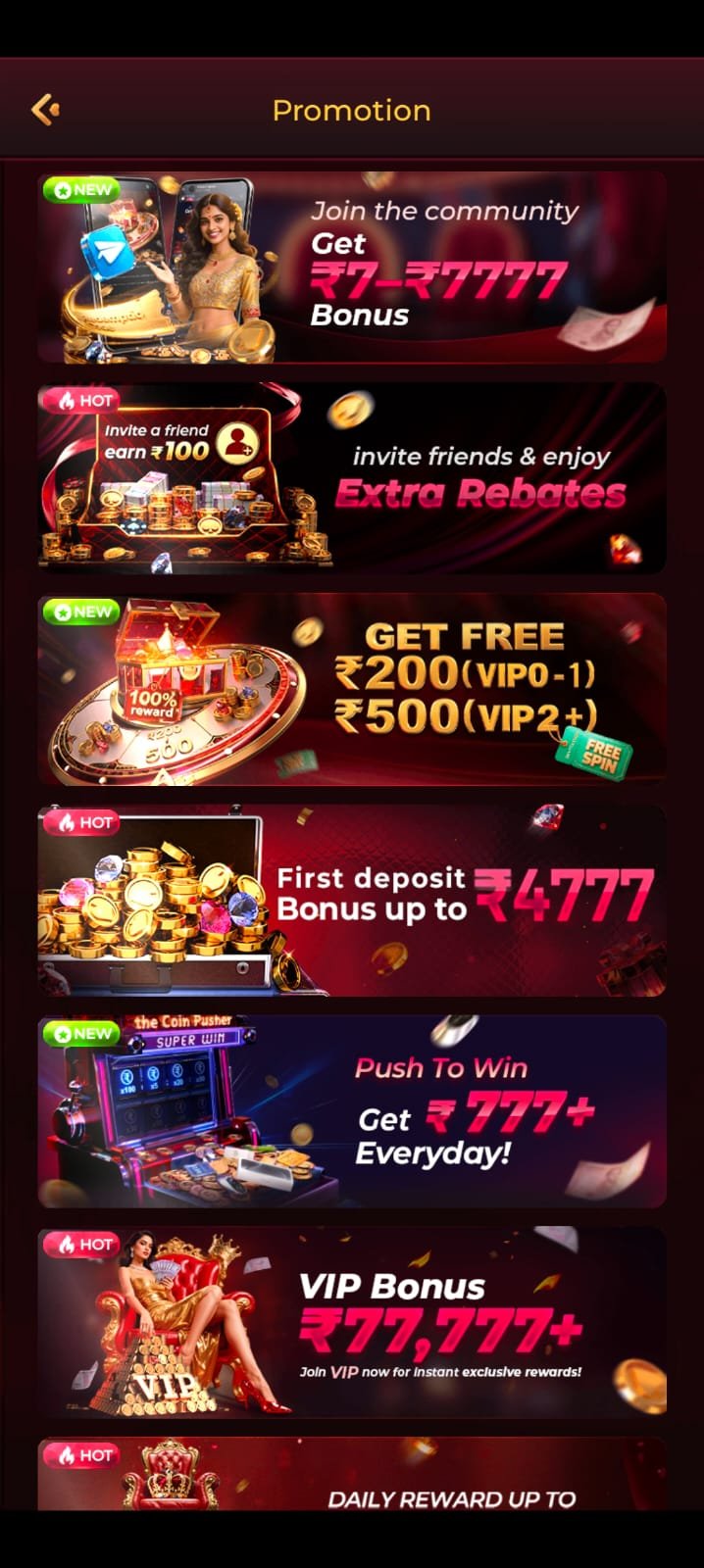 X89 Game Promotion
